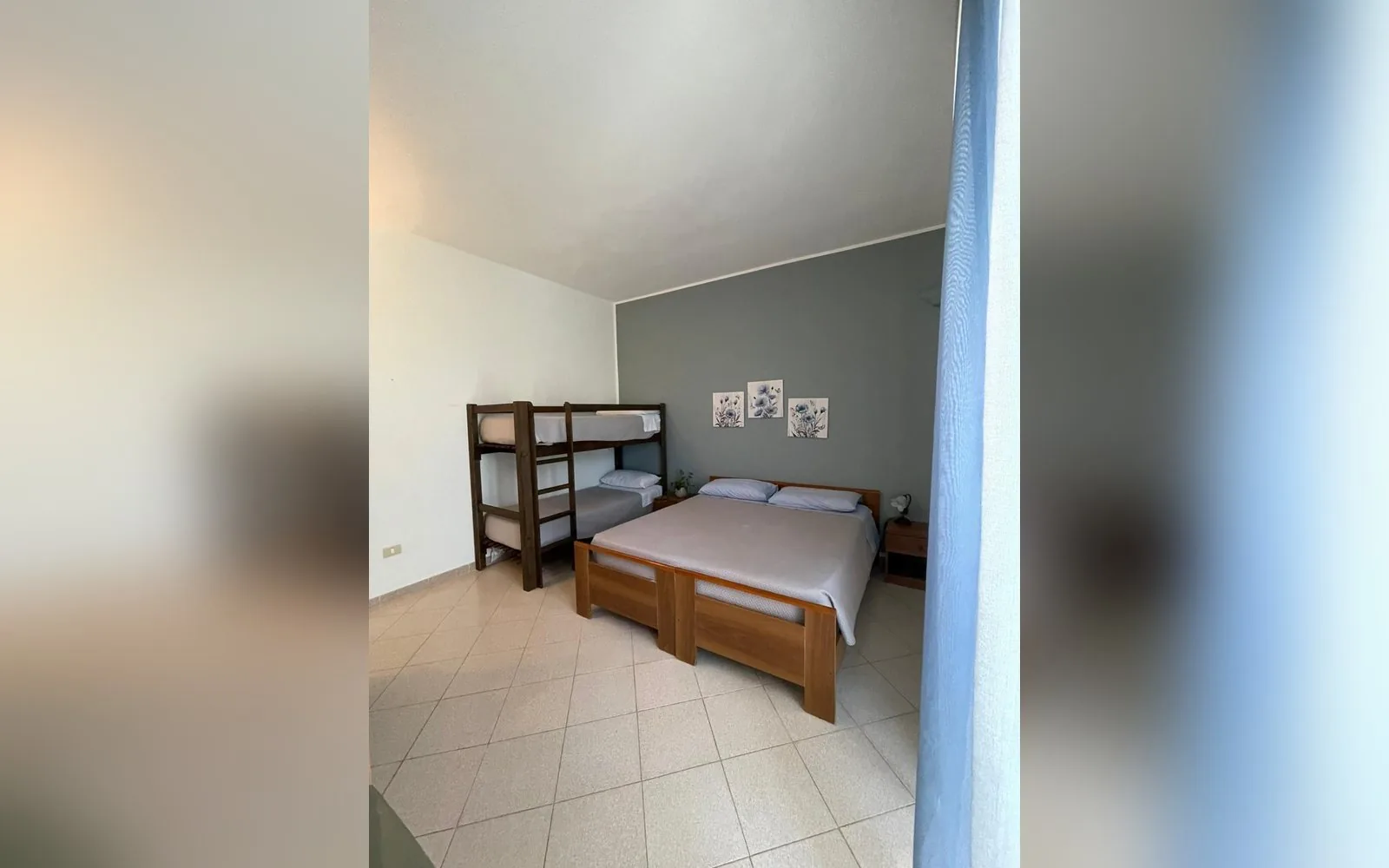 Camera quadrupla con letto matrimoniale e castello - Aia di San Giorgio